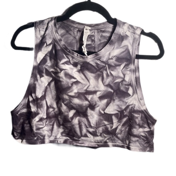 Lululemon LA Super-crop Muscle Casual Athleisure Yoga Trendy Tank Top 12 - Picture 2 of 3